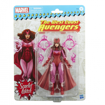 Scarlet Witch Action Figure Marvel Legends Retro Collection, West Coast Avengers, 15 cm
