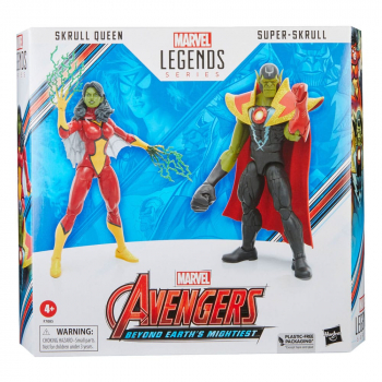 Skrull Queen & Super-Skrull Actionfiguren-Doppelpack Marvel Legends, Avengers 60th Anniversary, 15 cm