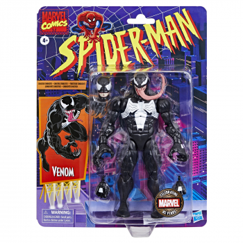 Venom Actionfigur Marvel Legends Retro Collection Exclusive, Spider-Man, 15 cm