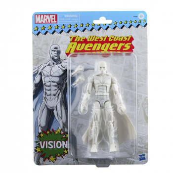 Vision Actionfigur Marvel Legends Retro Collection, West Coast Avengers, 15 cm