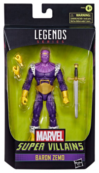 Baron Zemo Actionfigur Marvel Legends Super Villains Exclusive, 15 cm