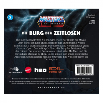 Masters of the Universe Radio Play CD Episode 2: Die Burg der Zeitlosen (German)