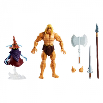 Savage He-Man Action Figure Masterverse Deluxe, Masters of the Universe: Revelation, 18 cm