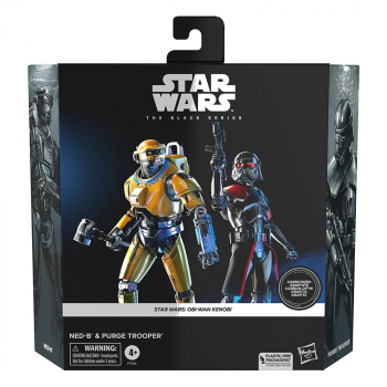 NED-B & Purge Trooper Actionfiguren Black Series Exclusive, Star Wars: Obi-Wan Kenobi, 15 cm