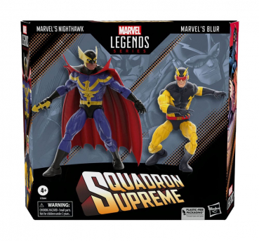 Nighthawk & Blur Actionfiguren-Doppelpack Marvel Legends Squadron Supreme, 15 cm