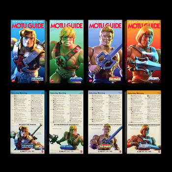 He-Man 40th Anniversary Action Figure 4-Pack MOTU Origins Exclusive, Masters of the Universe, 14 cm