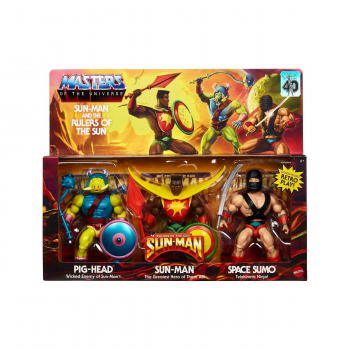 Action Figure 3-Pack MOTU Origins Exclusive, Masters of the Universe, 14 cm