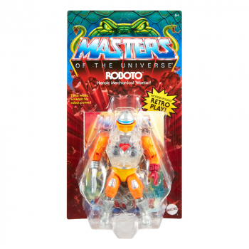 Roboto (Mini Comic Ver.) Action Figure MOTU Origins, Masters of the Universe, 14 cm