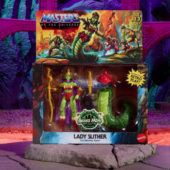 Lady Slither Action Figure MOTU Origins Exclusive, Masters of the Universe, 14 cm