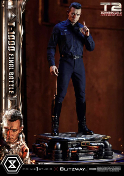 T-1000 (Final Battle) Statue 1:3 Museum Masterline Series Deluxe Version, Terminator 2, 73 cm