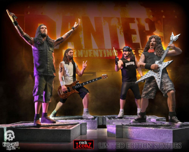 Reinventing the Steel Statue 4-Pack Rock Iconz Limited Edition, Pantera, 22 cm