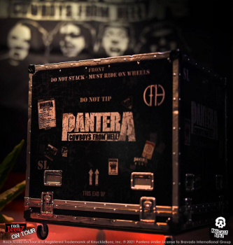 Cowboys from Hell Road Case & Stage Backdrop Rock Iconz On Tour, Pantera