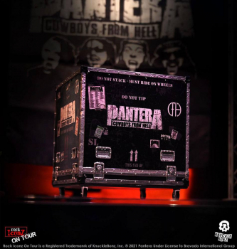 Cowboys from Hell Road Case & Stage Backdrop Rock Iconz On Tour, Pantera