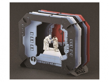 Leia & R2-D2 Paper Theater