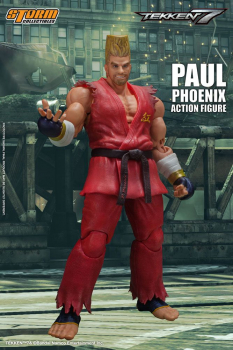 Paul Phoenix Actionfigur 1:12, Tekken 7, 18 cm