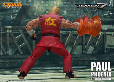 Paul Phoenix Actionfigur 1:12, Tekken 7, 18 cm