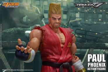 Paul Phoenix Actionfigur 1:12, Tekken 7, 18 cm