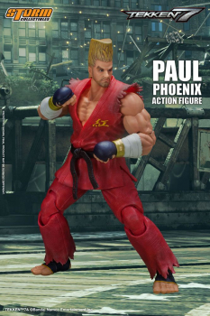 Paul Phoenix Actionfigur 1:12, Tekken 7, 18 cm