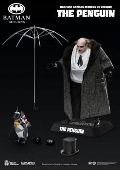 The Penguin (Deluxe Edition) Actionfigur 1:9 Dynamic 8ction Heroes, Batmans Rückkehr, 17 cm