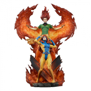 Phoenix and Jean Grey Statue Sideshow, Marvel, 66 cm