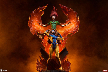 Phoenix and Jean Grey Statue Sideshow, Marvel, 66 cm