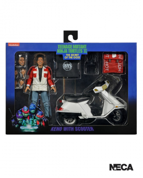 Roy's Pizza Box Actionfiguren-Bundle SDCC Exclusive, Turtles II - Das Geheimnis des Ooze, 18 cm