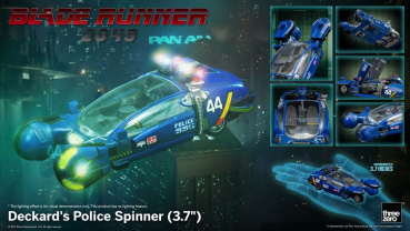 Deckard's Police Spinner Fahrzeug, Blade Runner 2049, 10 cm