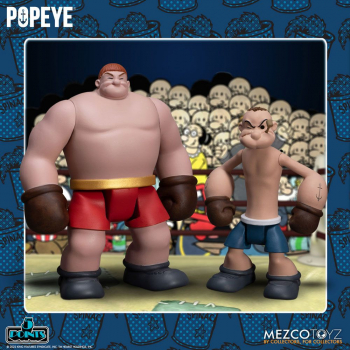 Popeye & Oxheart Actionfiguren-Set 5 Points Deluxe, 9 cm
