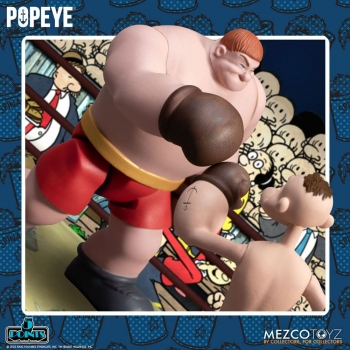 Popeye & Oxheart Action Figure Set 5 Points Deluxe, 9 cm