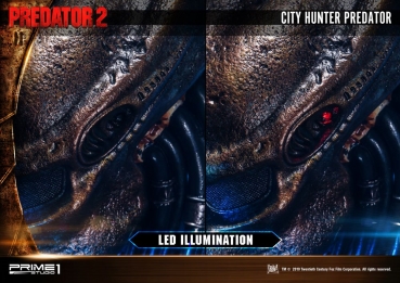 City Hunter Predator 3D Wand-Skulptur Exclusive, Predator 2, 79 cm