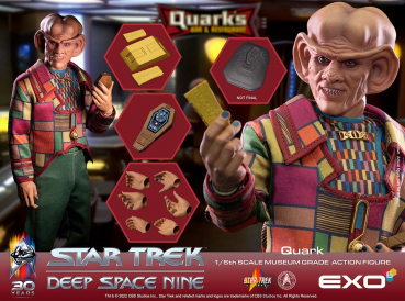 Quark Action Figure 1/6, Star Trek: Deep Space Nine, 28 cm