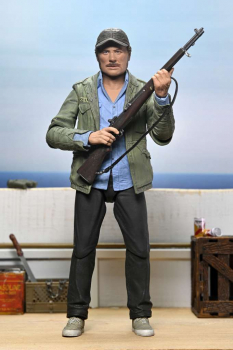 Ultimate Sam Quint Action Figure 50th Anniversary, Jaws, 18 cm