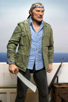 Ultimate Sam Quint Action Figure 50th Anniversary, Jaws, 18 cm