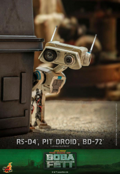 R5-D4, Pit Droid & BD-72 Actionfiguren 1:6 Television Masterpiece Series, Star Wars: The Mandalorian