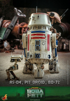 R5-D4, Pit Droid & BD-72 Actionfiguren 1:6 Television Masterpiece Series, Star Wars: The Mandalorian