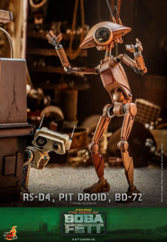 R5-D4, Pit Droid & BD-72 Actionfiguren 1:6 Television Masterpiece Series, Star Wars: The Mandalorian