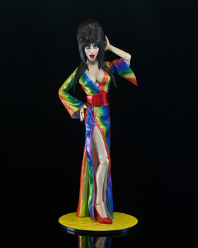 Over the Rainbow Elvira Retro-Actionfigur, Elvira - Herrscherin der Dunkelheit, 20 cm