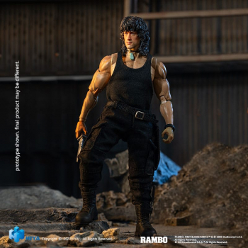 John Rambo Action Figure 1/12 Exquisite Super Series, Rambo III, 16 cm