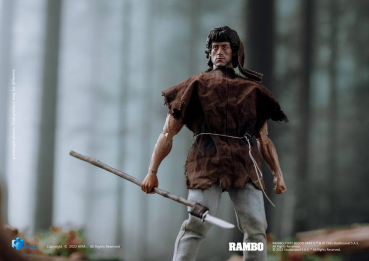John Rambo Actionfigur 1:12 Exquisite Super, 16 cm