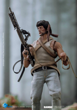 John Rambo Action Figure 1/12 Exquisite Super, First Blood, 16 cm