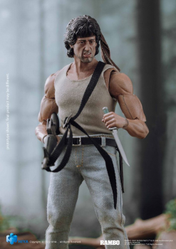 John Rambo Action Figure 1/12 Exquisite Super, First Blood, 16 cm