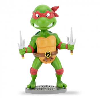 Raphael Head Knocker Bobble-Head, Teenage Mutant Ninja Turtles, 17 cm