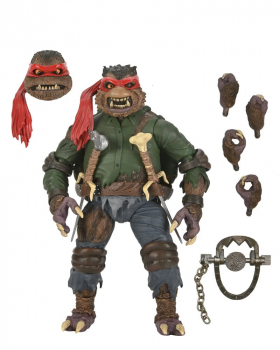 Ultimate Raphael as The Wolf Man Actionfigur, Universal Monsters x Teenage Mutant Ninja Turtles, 18 cm