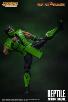 Reptile Actionfigur 1:12, Mortal Kombat, 18 cm