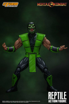 Reptile Actionfigur 1:12, Mortal Kombat, 18 cm