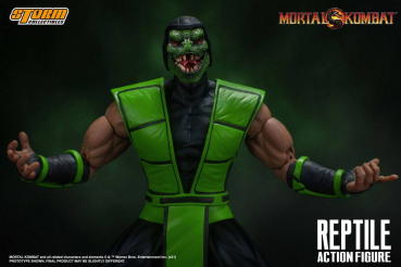 Reptile Actionfigur 1:12, Mortal Kombat, 18 cm