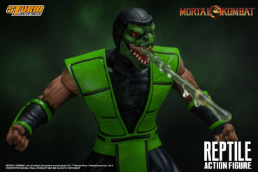 Reptile Actionfigur 1:12, Mortal Kombat, 18 cm