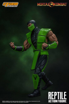 Reptile Actionfigur 1:12, Mortal Kombat, 18 cm