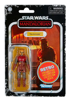 The Armorer Actionfigur Retro Collection, Star Wars: The Mandalorian, 10 cm