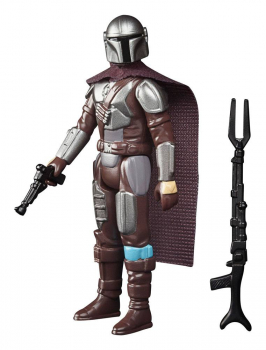 The Mandalorian (Beskar) Actionfigur Retro Collection, Star Wars: The Mandalorian, 10 cm